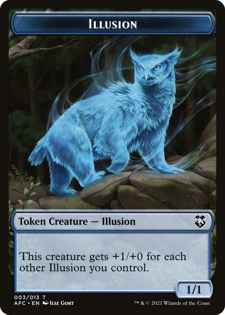 Illusion (TAFC-003) [Forgotten Realms Commander Tokens]