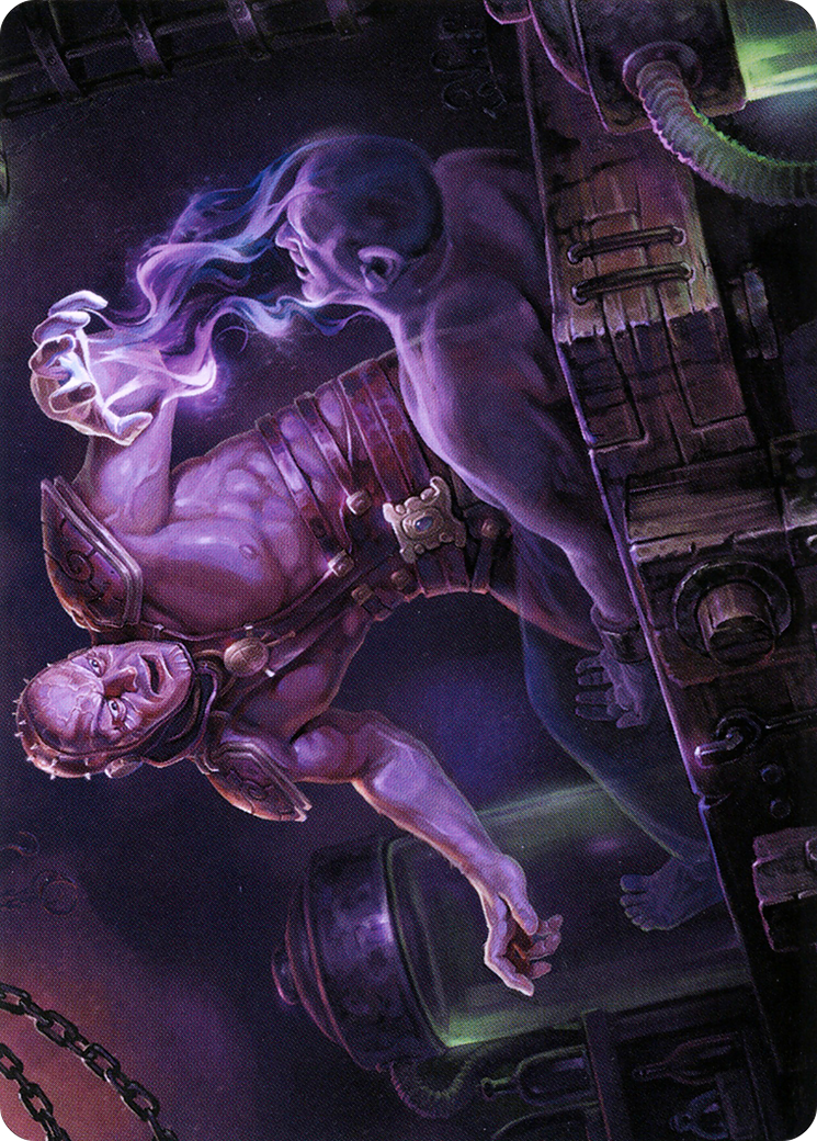 Jon Irenicus, Shattered One // Jon Irenicus, Shattered One (ACLB-037) (Borderless) [Battle for Baldur's Gate Art Series] Foil