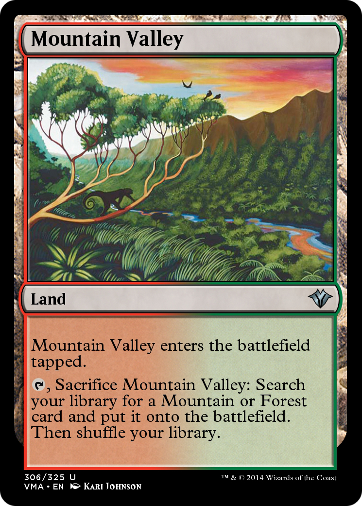 Mountain Valley (VMA-306) [Vintage Masters] Foil