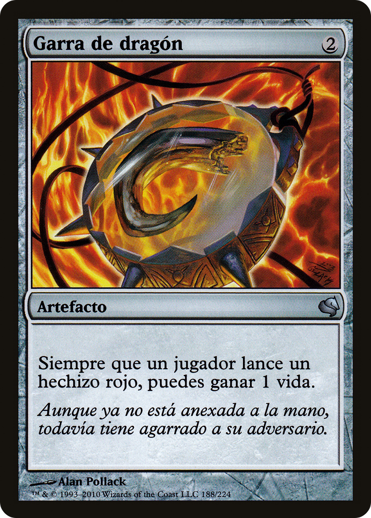 Dragon's Claw (Spanish) - "Garra de dragon" (PS11-188) [Salvat 2011]