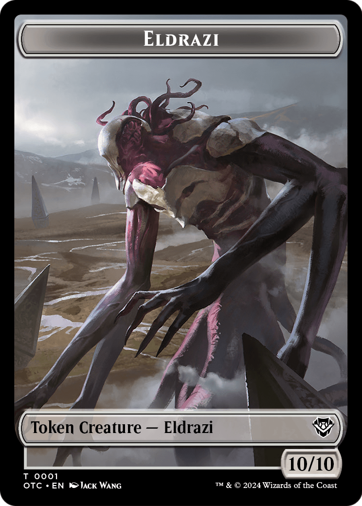 Eldrazi (TOTC-001) [Outlaws of Thunder Junction Commander Tokens]