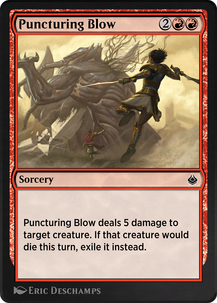 Puncturing Blow (AKR-171) [Amonkhet Remastered]