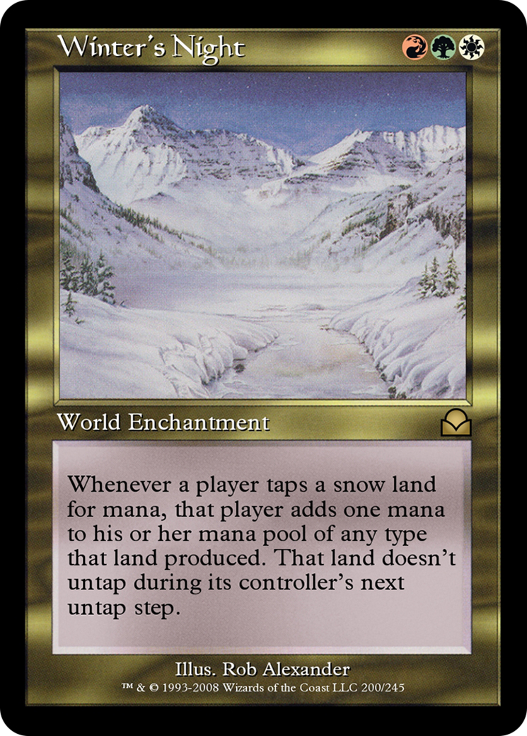 Winter's Night (ME2-200) [Masters Edition II] Foil