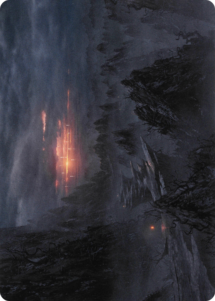 Sundown Pass // Sundown Pass (AVOW-068) (Borderless) [Crimson Vow Art Series]