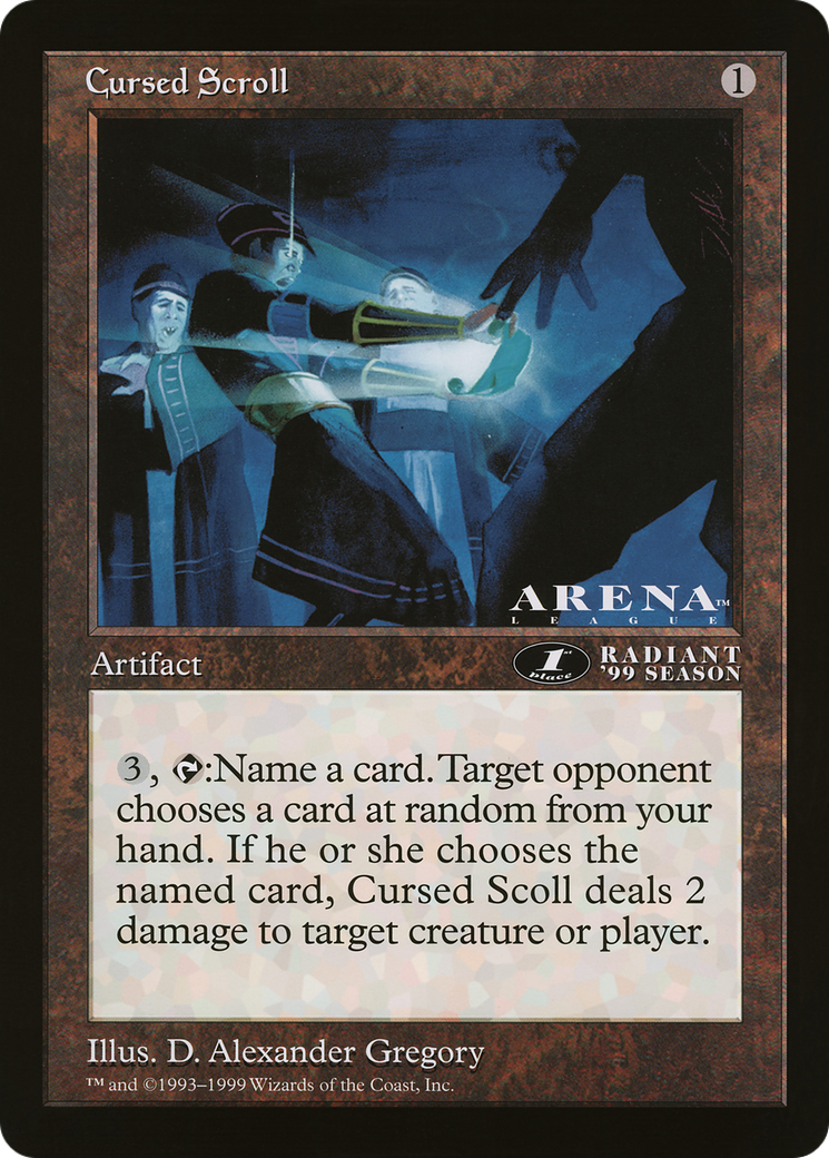 Cursed Scroll (OLEP-079) [Oversized League Prizes]