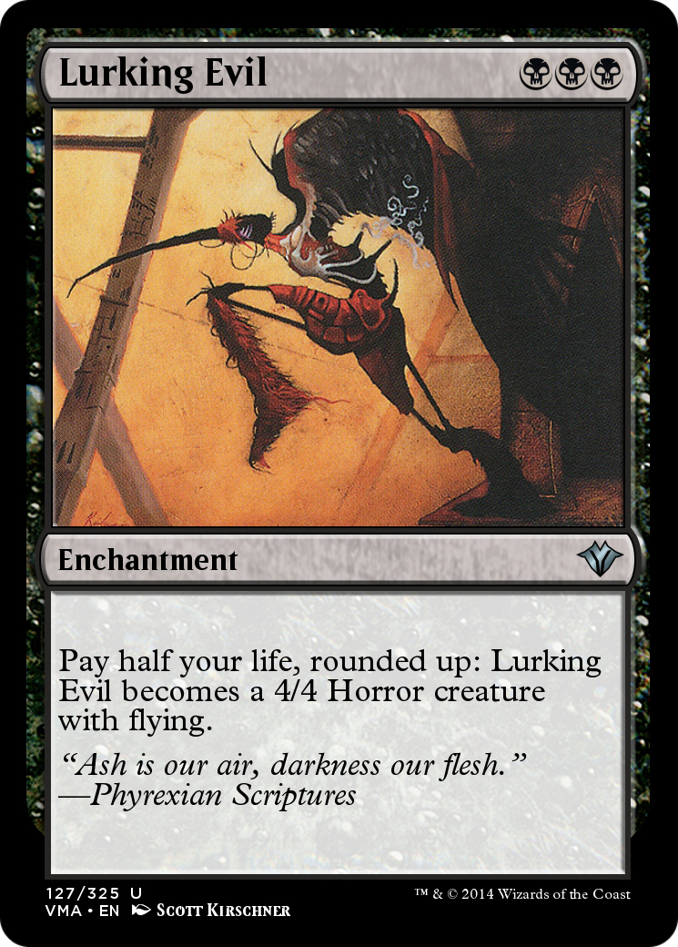 Lurking Evil (VMA-127) [Vintage Masters] Foil