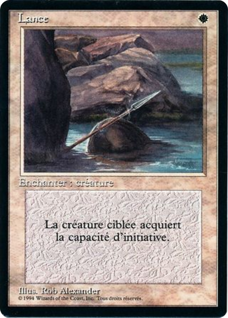 Lance (FBB-027) [Foreign Black Border]