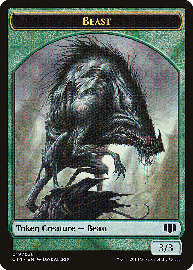 Beast (TC14-019) [Commander 2014 Tokens]