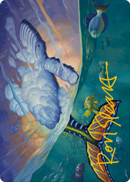 Dreamtide Whale // Dreamtide Whale (AMH3-002) (Borderless) [Modern Horizons 3 Art Series]