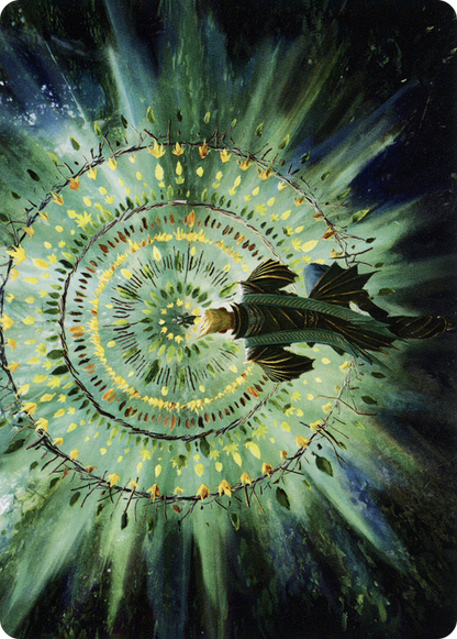 Verdant Mastery // Verdant Mastery (ASSTX-019) (Borderless) [Strixhaven Art Series] Foil