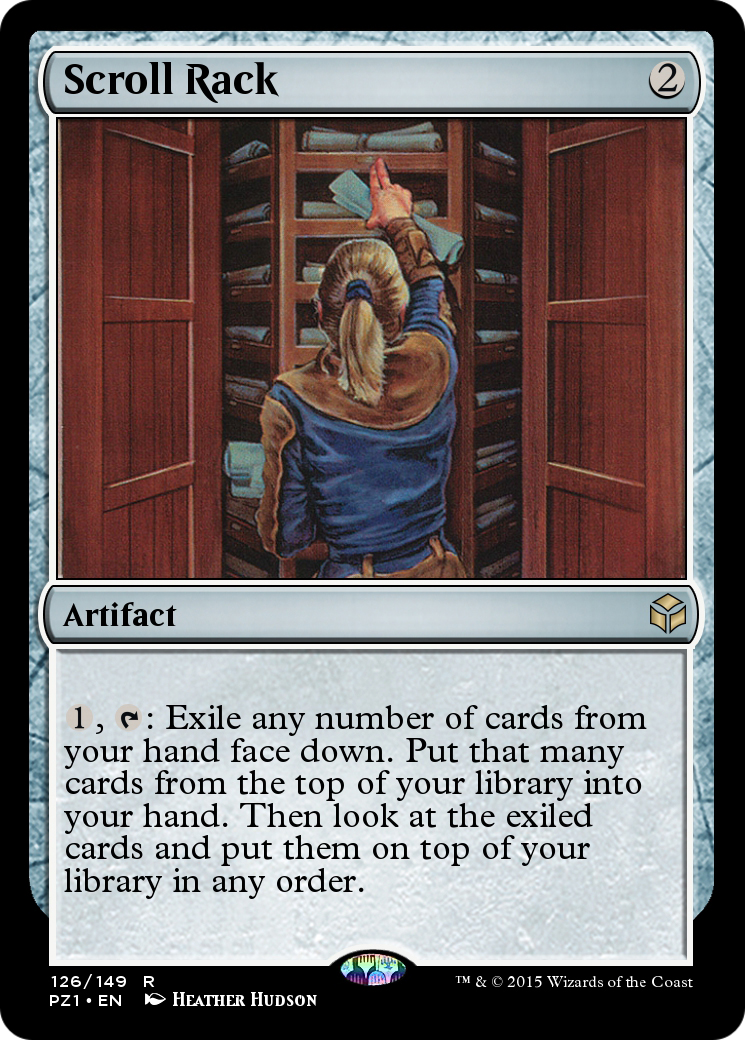 Scroll Rack (PZ1-126) [Legendary Cube Prize Pack]