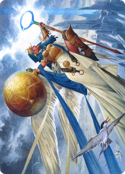Linvala, Shield of Sea Gate // Linvala, Shield of Sea Gate (AZNR-077) (Borderless) [Zendikar Rising Art Series]