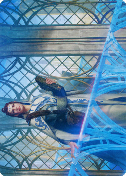 Hurkyl, Master Wizard // Hurkyl, Master Wizard (ABRO-010) (Borderless) [The Brothers' War Art Series]