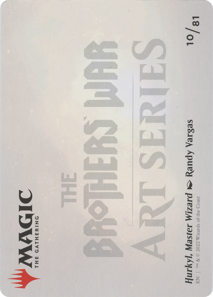 Hurkyl, Master Wizard // Hurkyl, Master Wizard (ABRO-010) (Borderless) [The Brothers' War Art Series] Foil