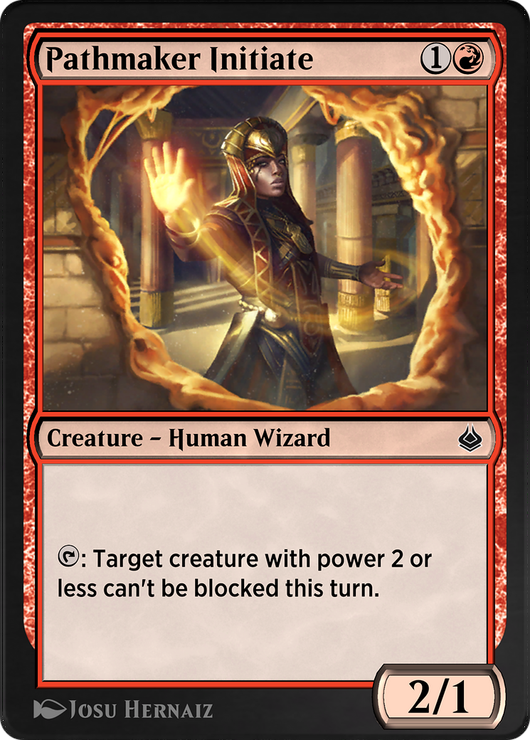 Pathmaker Initiate (AKR-170) [Amonkhet Remastered]
