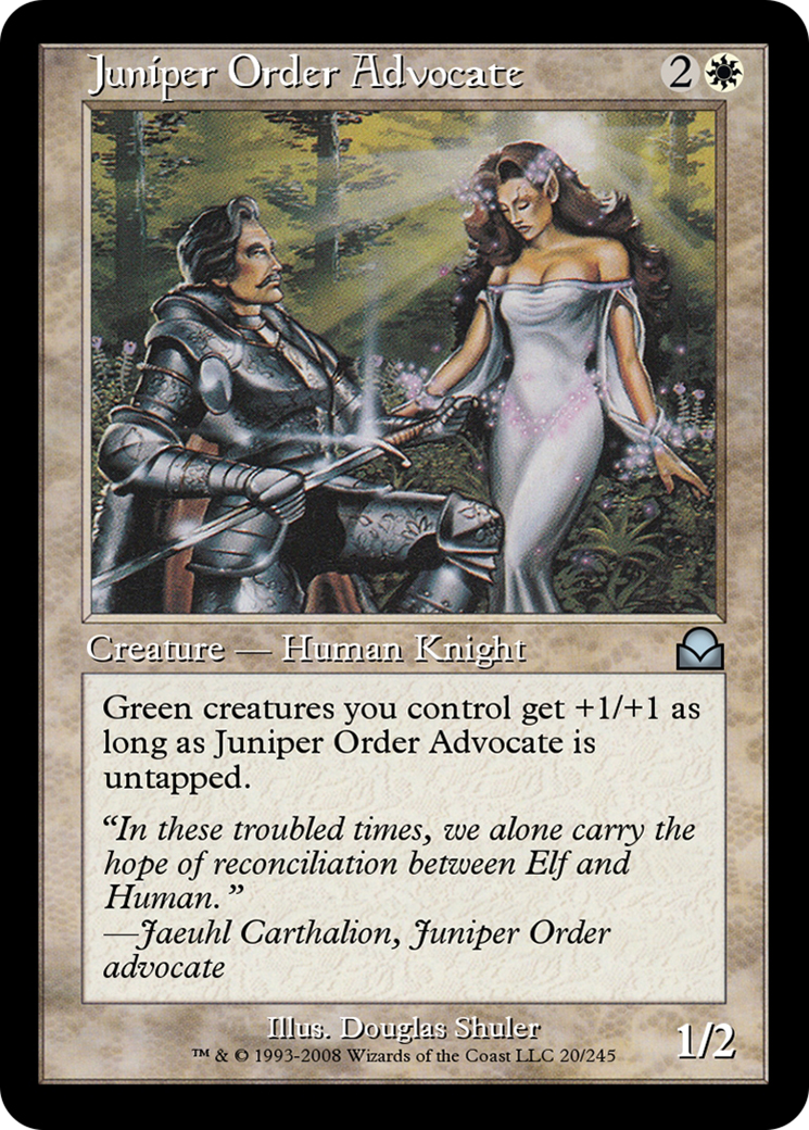 Juniper Order Advocate (ME2-020) [Masters Edition II]