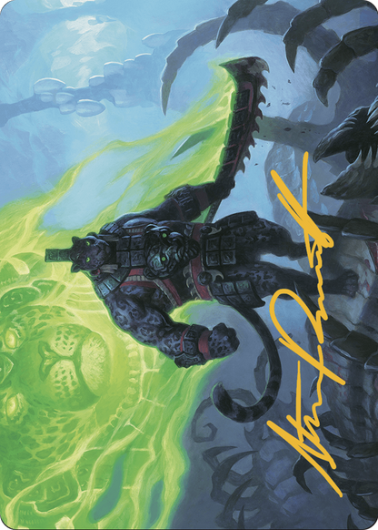 Malamet Veteran // Malamet Veteran (ALCI-029) (Borderless) [The Lost Caverns of Ixalan Art Series]