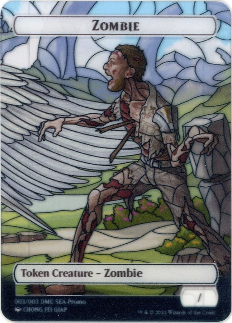 Zombie (PTDMU-003) [Dominaria United Southeast Asia Tokens]
