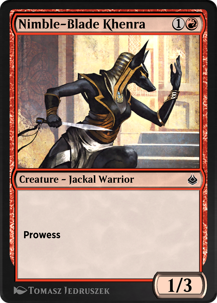 Nimble-Blade Khenra (AKR-168) [Amonkhet Remastered]