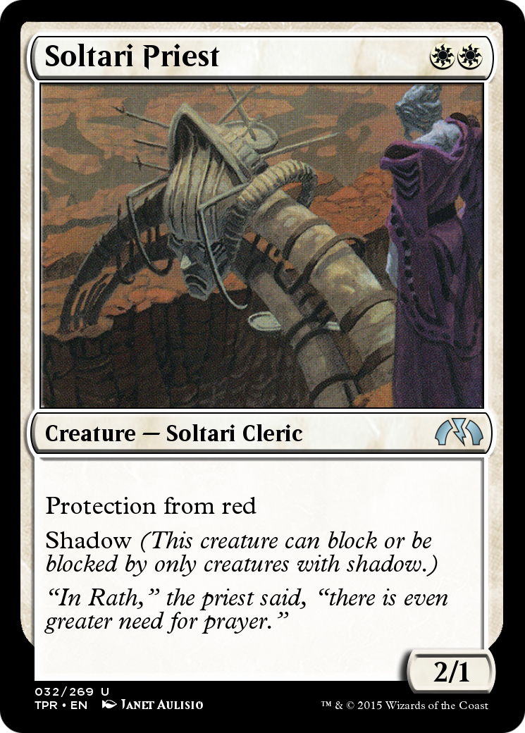 Soltari Priest (TPR-032) [Tempest Remastered] Foil