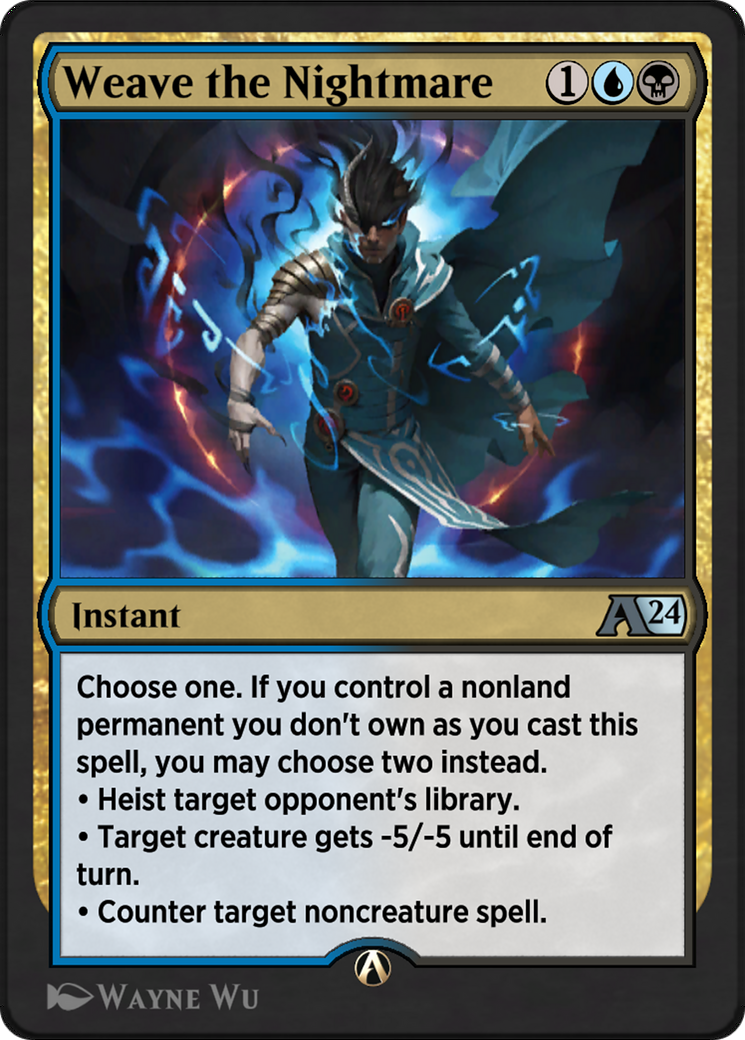 Weave the Nightmare (YOTJ-029) [Alchemy: Outlaws of Thunder Junction]