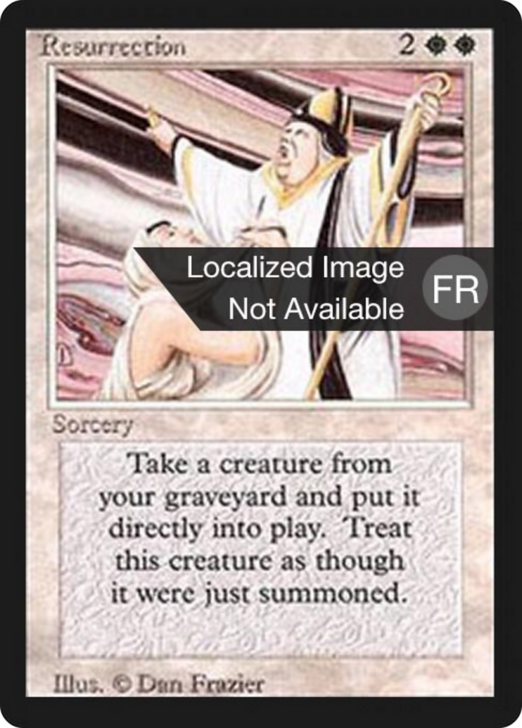 Resurrection (FBB-034) [Foreign Black Border]
