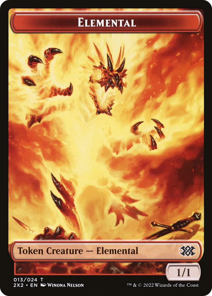 Elemental (T2X2-013) [Double Masters 2022 Tokens] Foil