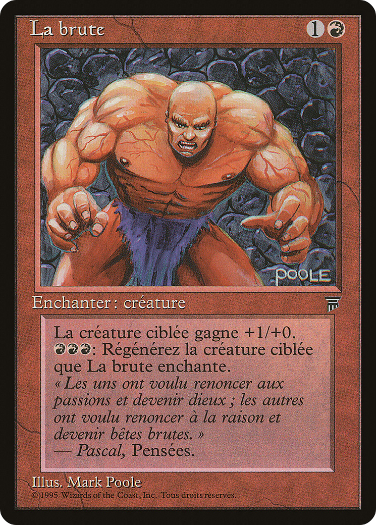The Brute (French) - "La Brute" (REN-096) [Renaissance]