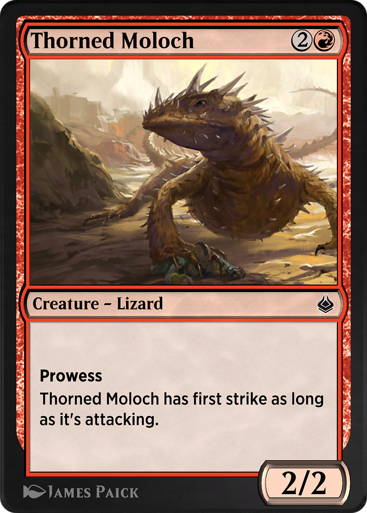 Thorned Moloch (AKR-177) [Amonkhet Remastered]