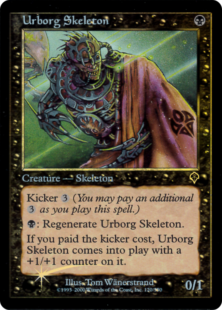 Urborg Skeleton (INV-134★) [Invasion] Foil