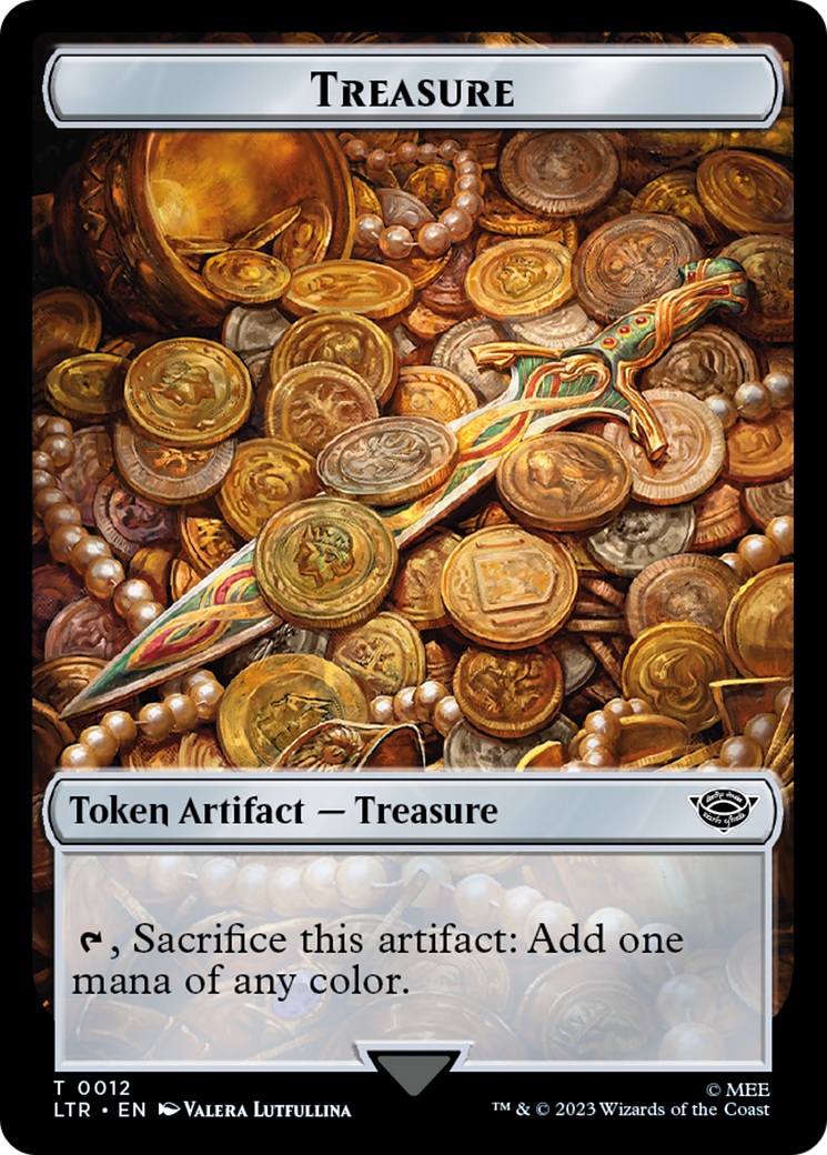 Treasure (TLTR-012) [Tales of Middle-earth Tokens] Foil