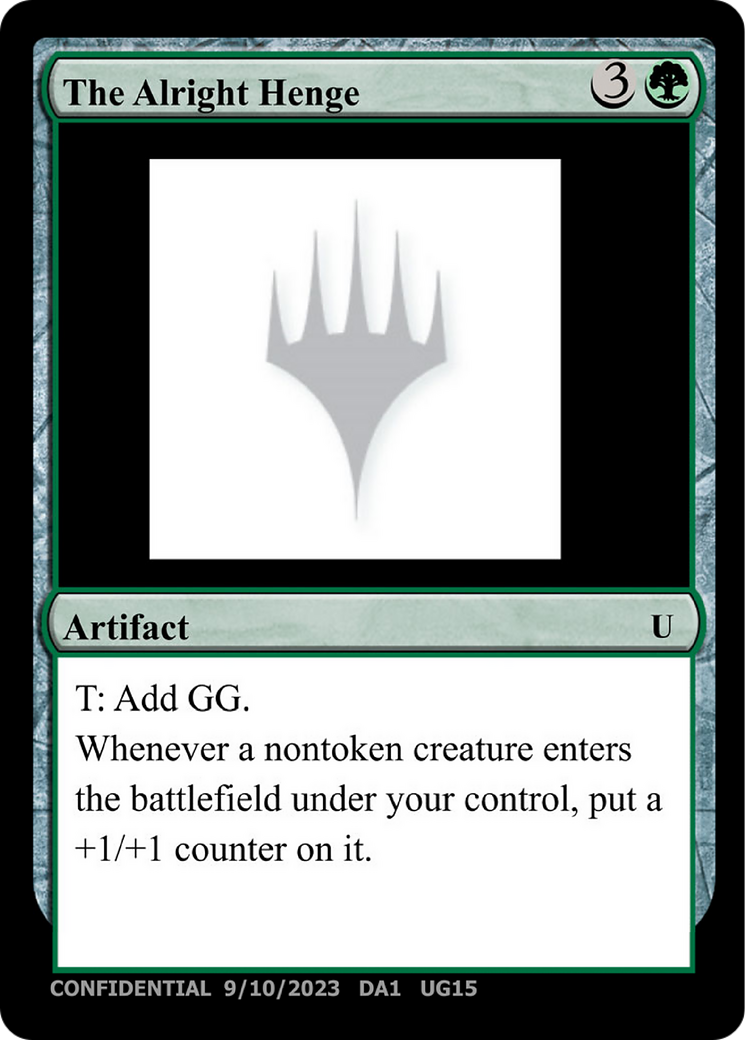The Alright Henge (UNK-UG15) [Unknown Event]