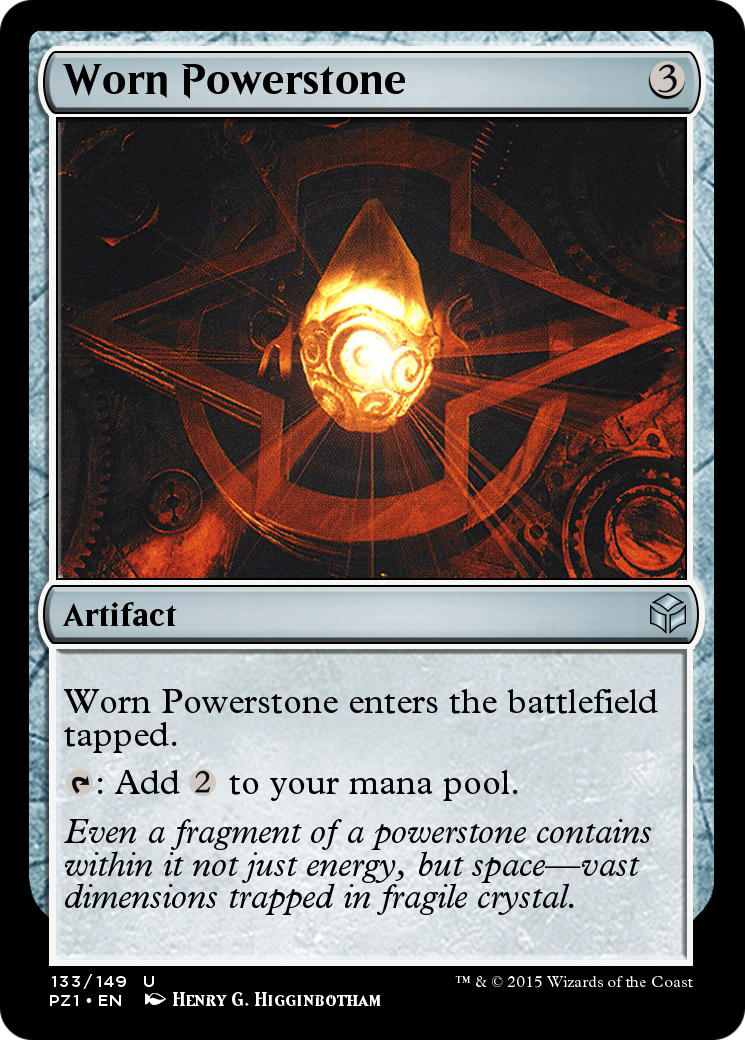 Worn Powerstone (PZ1-133) [Legendary Cube Prize Pack]