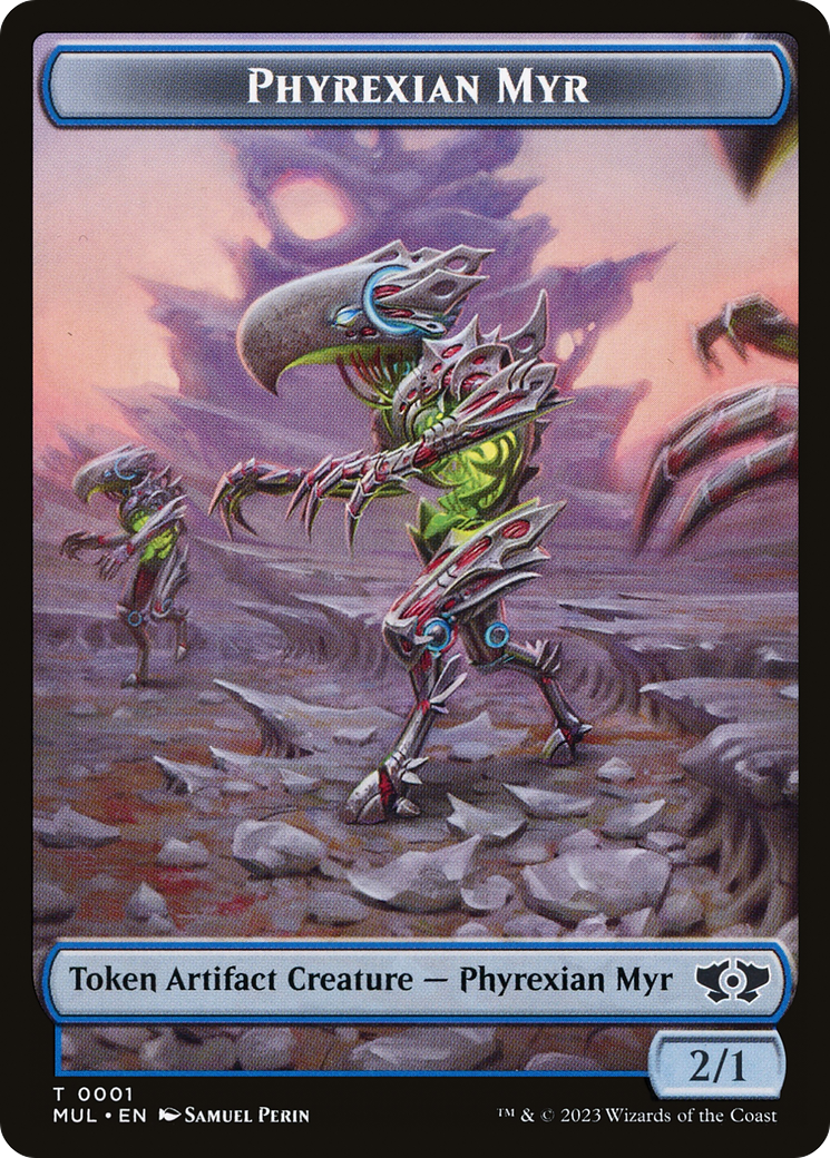 Phyrexian Myr (TMUL-001) [Multiverse Legends Tokens]