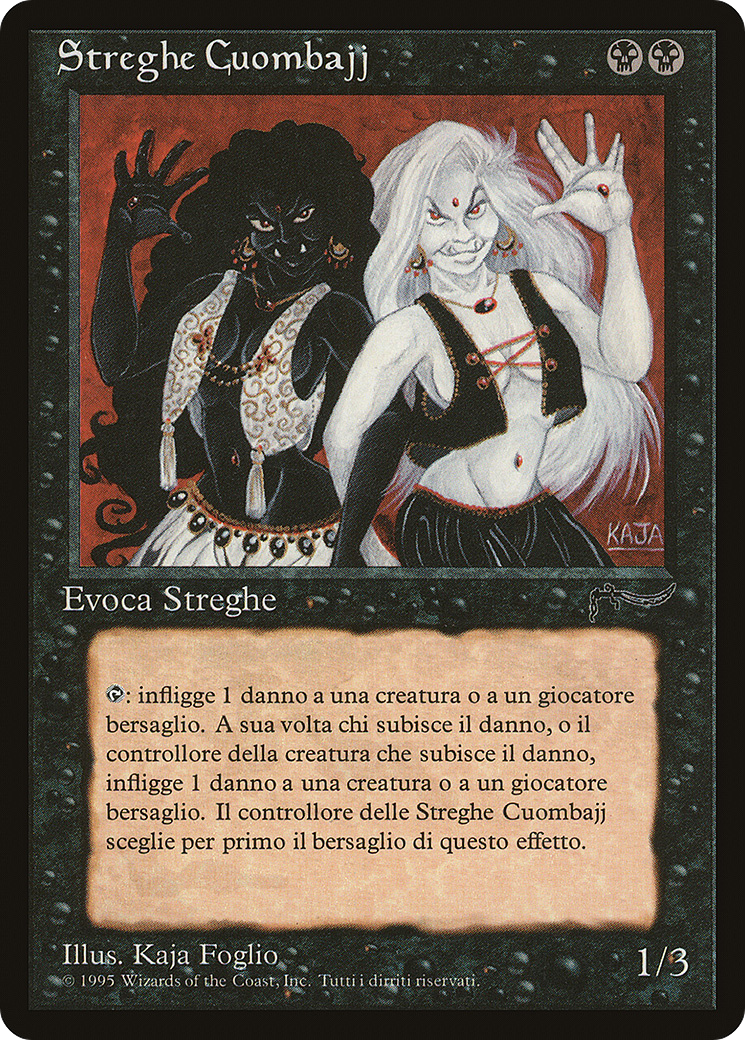 Cuombajj Witches (Italian) - "Streghe Cuomabajj" (REN-050) [Rinascimento]