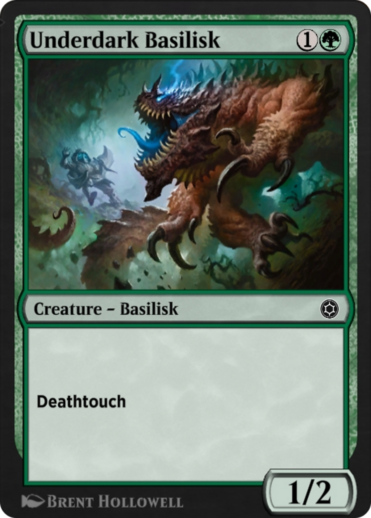 Underdark Basilisk (HBG-227) [Alchemy Horizons: Baldur's Gate]