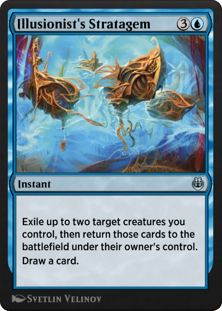 Illusionist's Stratagem (KLR-053) [Kaladesh Remastered]
