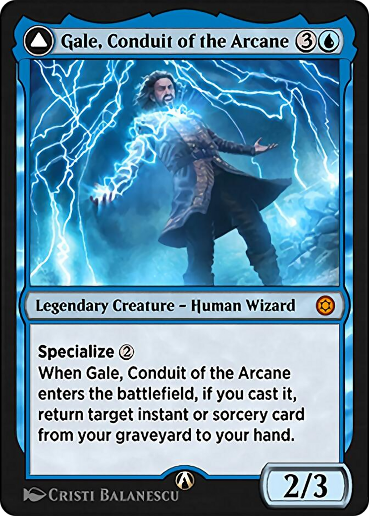 Gale, Conduit of the Arcane (HBG-006) [Alchemy Horizons: Baldur's Gate]