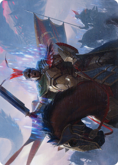 Marshal of Zhalfir // Marshal of Zhalfir (AMOM-050) (Borderless) [March of the Machine Art Series]