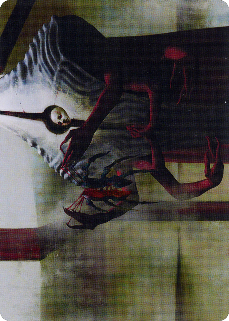 Vivisection Evangelist // Vivisection Evangelist (AONE-054) (Borderless) [Phyrexia: All Will Be One Art Series]