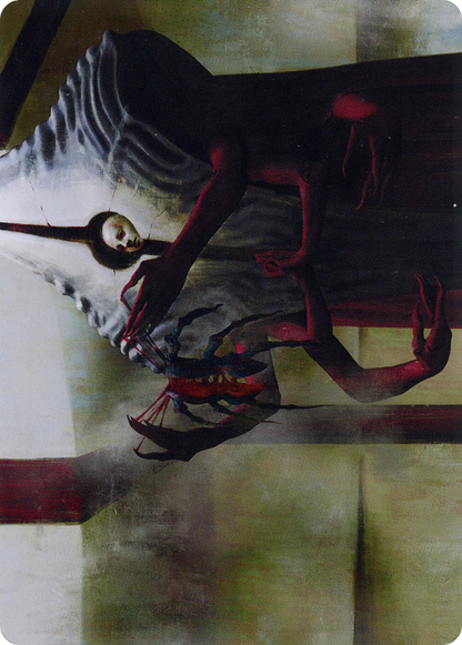 Vivisection Evangelist // Vivisection Evangelist (AONE-054) (Borderless) [Phyrexia: All Will Be One Art Series]