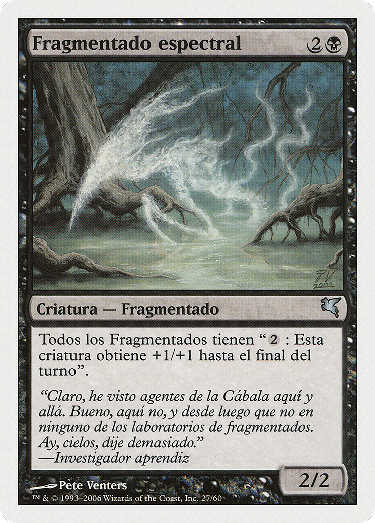 Spectral Sliver (Spanish) - "Fragmentado espectral" (PSAL-D27) [Salvat 2005]
