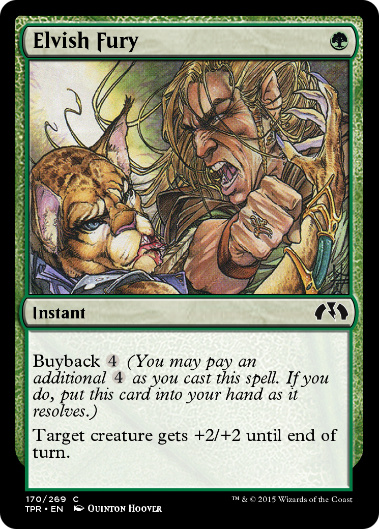 Elvish Fury (TPR-170) [Tempest Remastered]