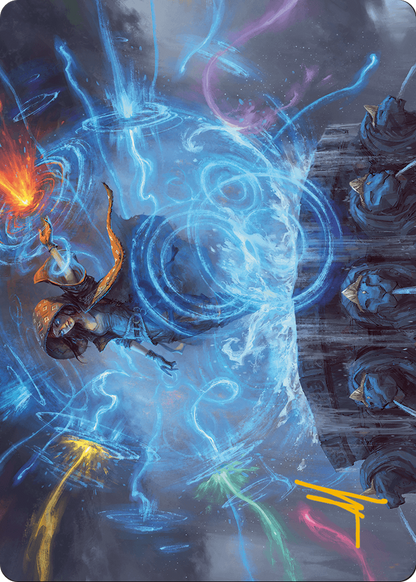 Flusterstorm // Flusterstorm (AMH3-054) (Borderless) [Modern Horizons 3 Art Series] Foil