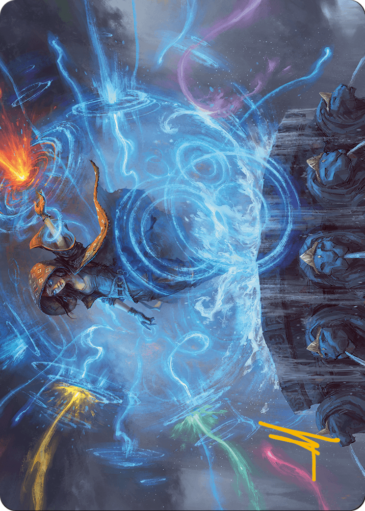 Flusterstorm // Flusterstorm (AMH3-054) (Borderless) [Modern Horizons 3 Art Series]