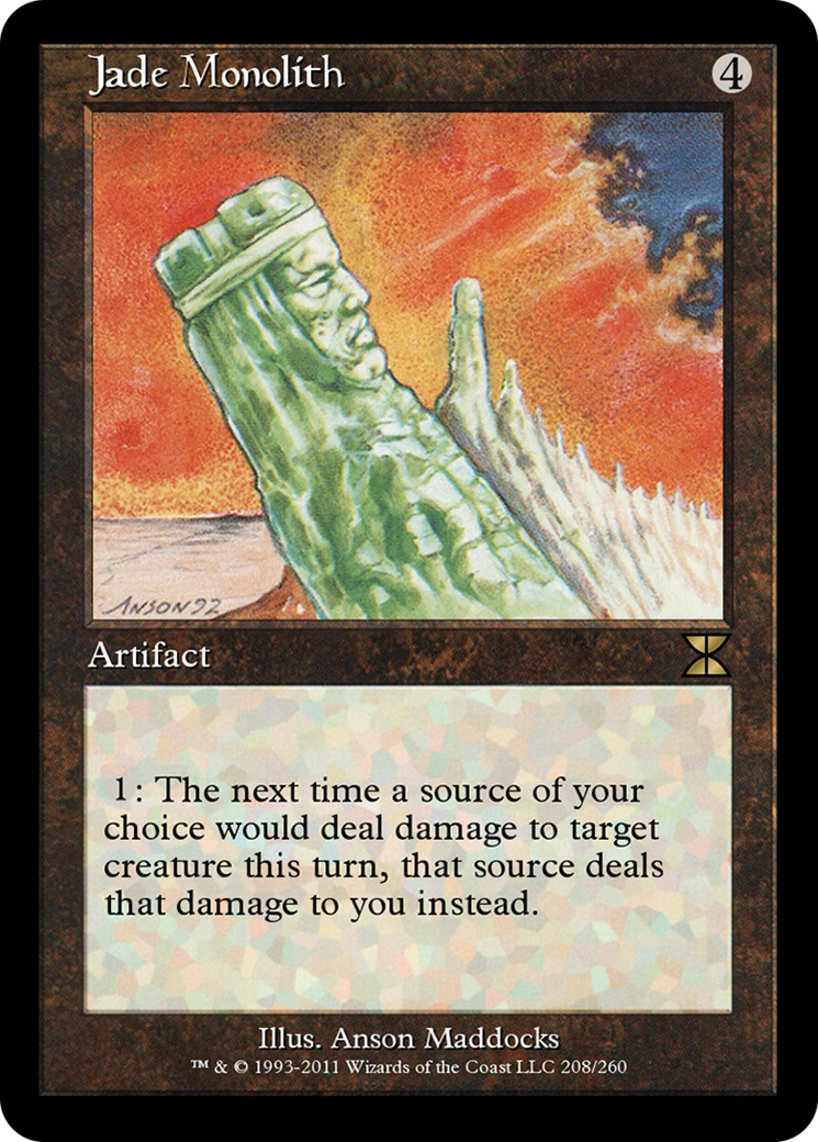 Jade Monolith (ME4-208) [Masters Edition IV] Foil