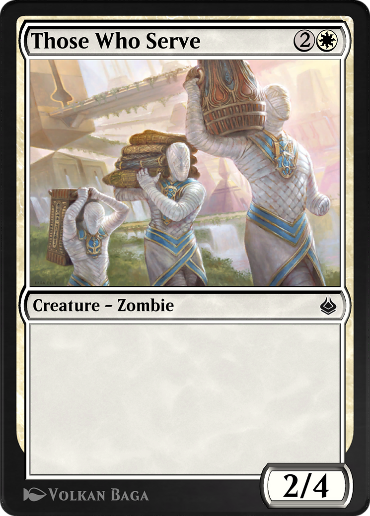Those Who Serve (AKR-041) [Amonkhet Remastered]