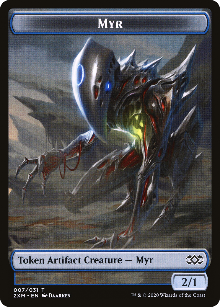 Myr (T2XM-007) [Double Masters Tokens] Foil