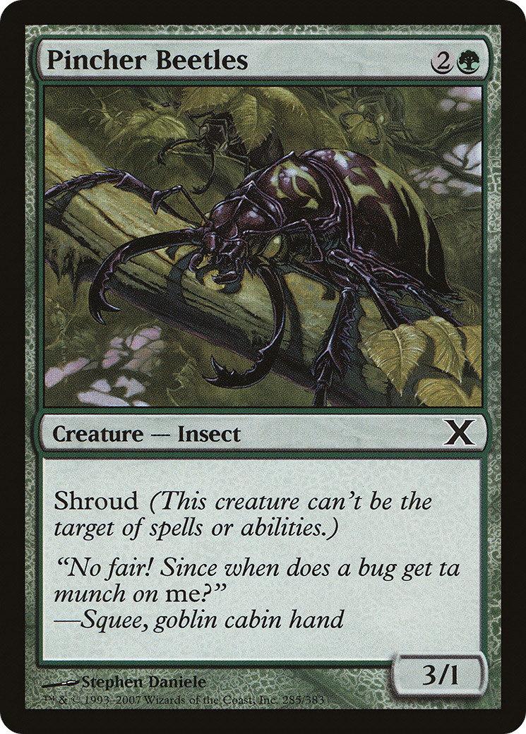 Pincher Beetles (10E-285) [Tenth Edition]