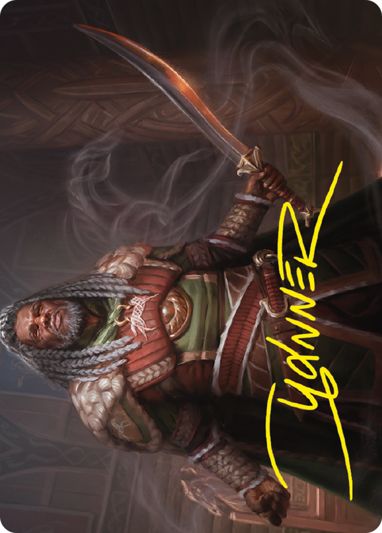 Théoden, King of Rohan // Théoden, King of Rohan (ALTR-025) (Borderless) [Tales of Middle-earth Art Series] Foil
